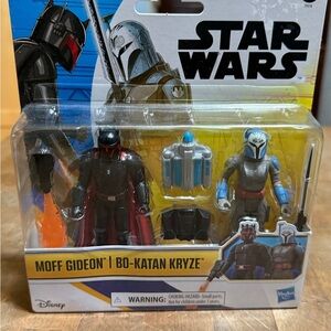 Hasbro Star Wars Action Figures Moff Gideon Bo-Katana NEW in Packaging Disney